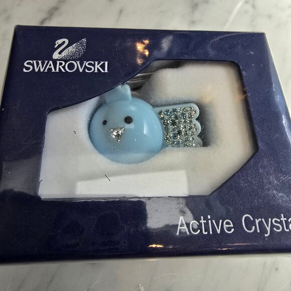 Swarovski Blue Bird NWT/Unopened 4 GB USB Stick - Picture 1 of 2